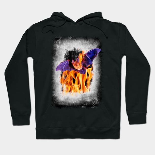 Bat Out Of Hell Hoodie by GothCardz